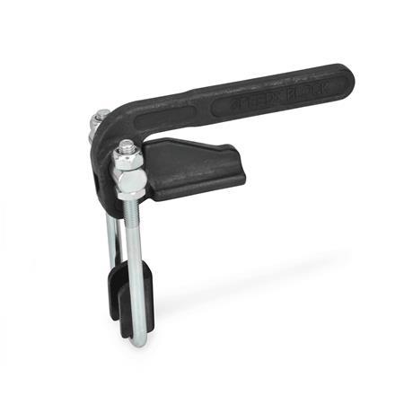 Otto Ganter Vertical Hook Type Toggle Clamp Heavy Duty Type, GN 852.1